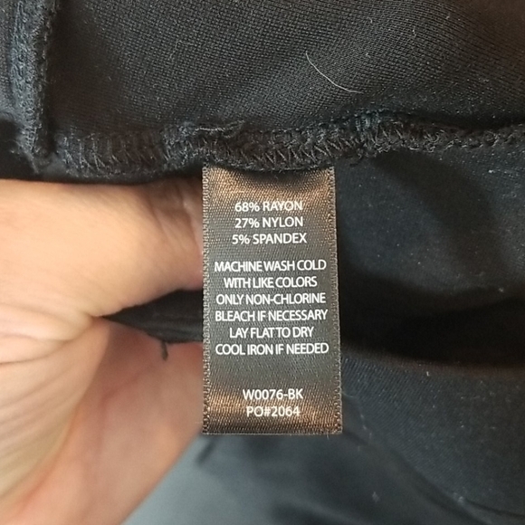 Betabrand Black Dress Pant Yoga pants - Picture 8 of 8